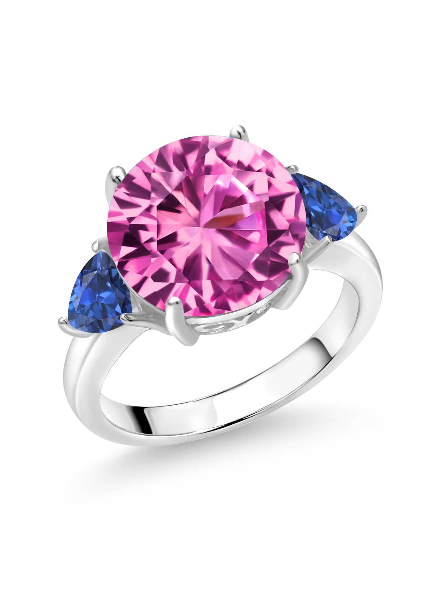 6 Ct Genuine Lab Grown Royal Blue Sapphire Ring, Oval 12×10mm Blue Sapphire  Ring | eBay