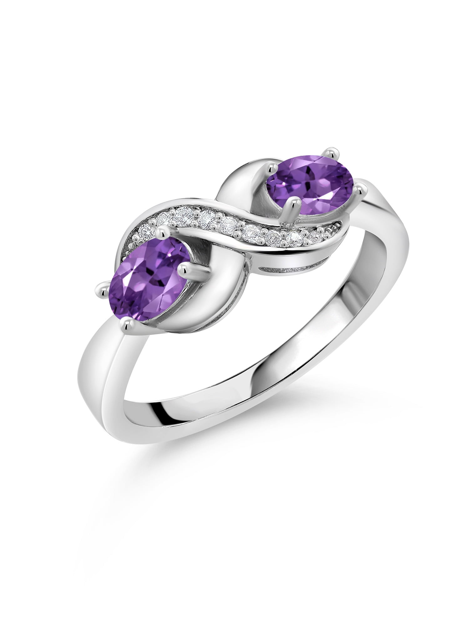 Amethyst hotsell infinity ring
