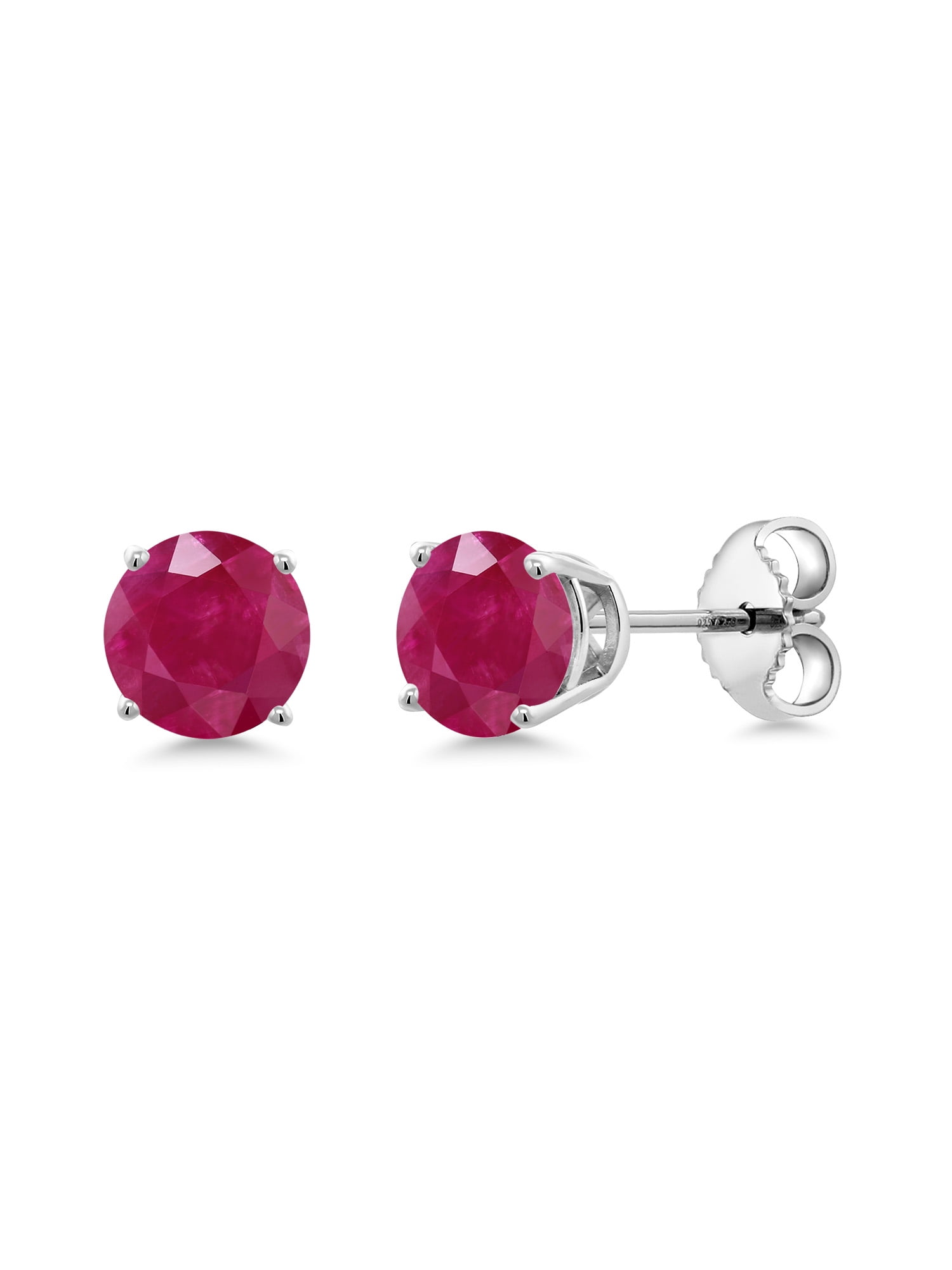 Buy Garnet Natural Gemstone Earrings Handmade Earrings 92.5 Sterling Silver  Earring CE-31 at Amazon.in