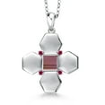 thumbnail image 1 of Gem Stone King Keren Hanan 925 Sterling Silver Star of Bethlehem Pendant Jerusalem Nano Bible and 18 inch Silver Chain, 1 of 7