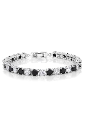 Classic Tennis Bracelet for Women | Sparkling Multi-Color Round Cubic Zirconia CZ | 7.50 Cttw | 7 inch | Fine Jewelry Gifts for Mother's Day Birthday Anniversary Her Mom Women Wife