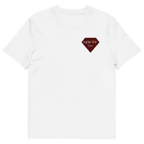 Gem of Virginia - Unisex Organic Cotton T-shirt (White, 3XL)