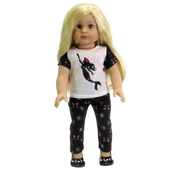 Gem of the Sea Mermaid Pant Set made for 18 inch dolls