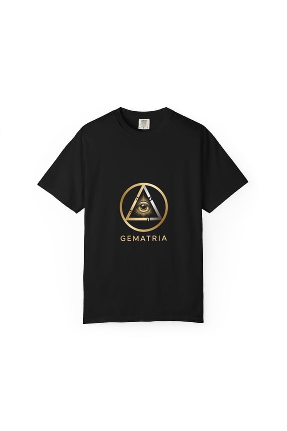 Gematria Pyramid Eye NWO T-shirt | Mystical Symbol Tee