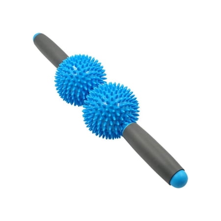 Gemdeck Muscle Roller Sticks Deep Tissue Massage Tool for Body Neck Leg Back, 2 Balls