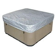 Gemdeck Outdoor Square Hot Tub Cover 210D Oxford Fabric SPA Pool Waterproof Anti-Sun Protection Cover Sliver