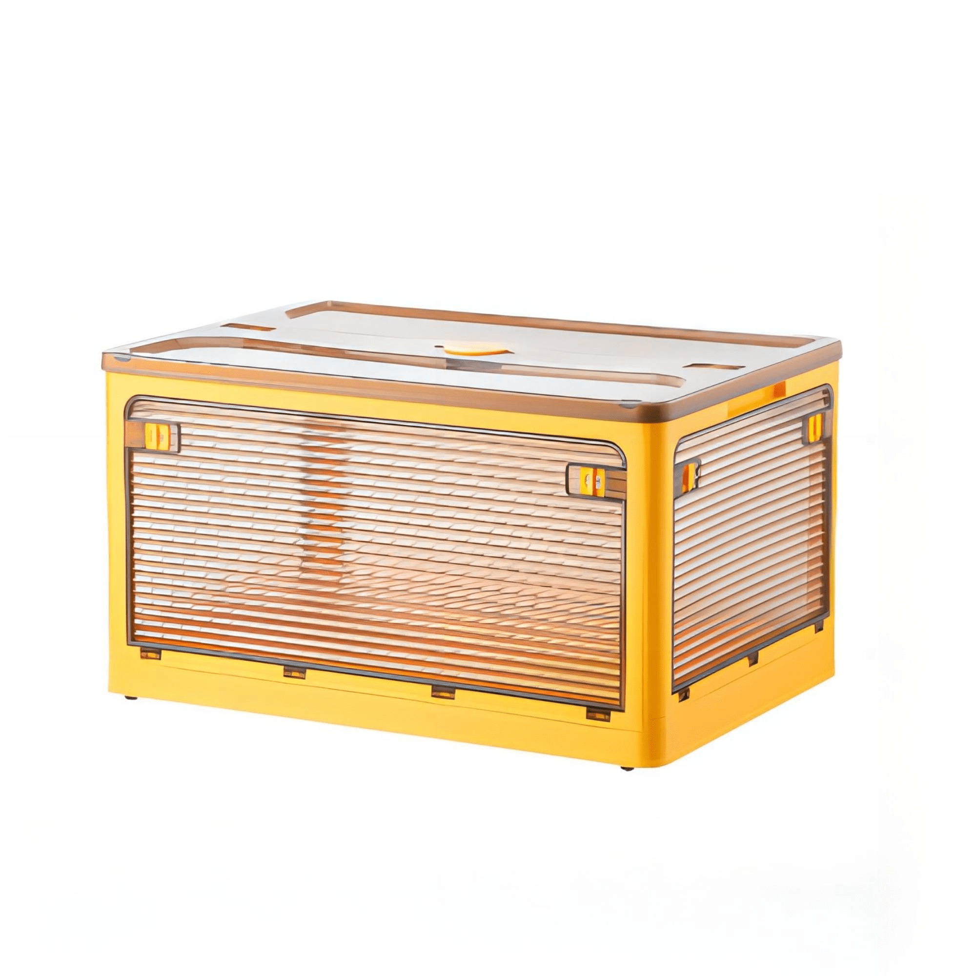 Gemdeck Storage Box 56L Folding Storage Container with Lid Stackable