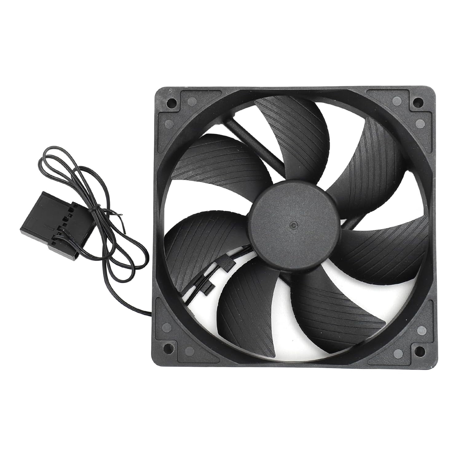 Wewean Computer Case Fans 120x120x25mm High Accuracy Dual Ball Bearing ...
