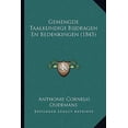 thumbnail image 1 of Gemengde Taalkundige Bijdragen En Bedenkingen (1845) Paperback, 1 of 1