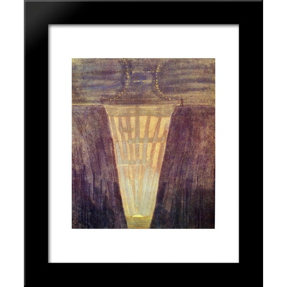 Gemini 20x24 Framed Art Print by Mikalojus Ciurlionis