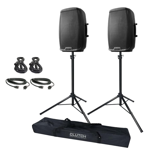 Gemini AS-2115BT Active 15" Loudspeaker Duo Package