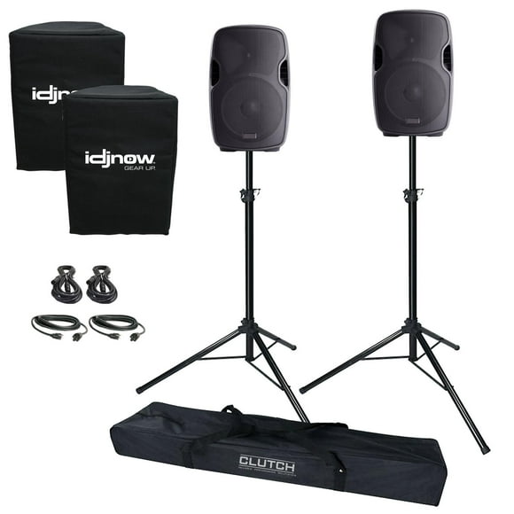 Gemini AS-1500P Active Speaker with 15" Woofer Duo Package