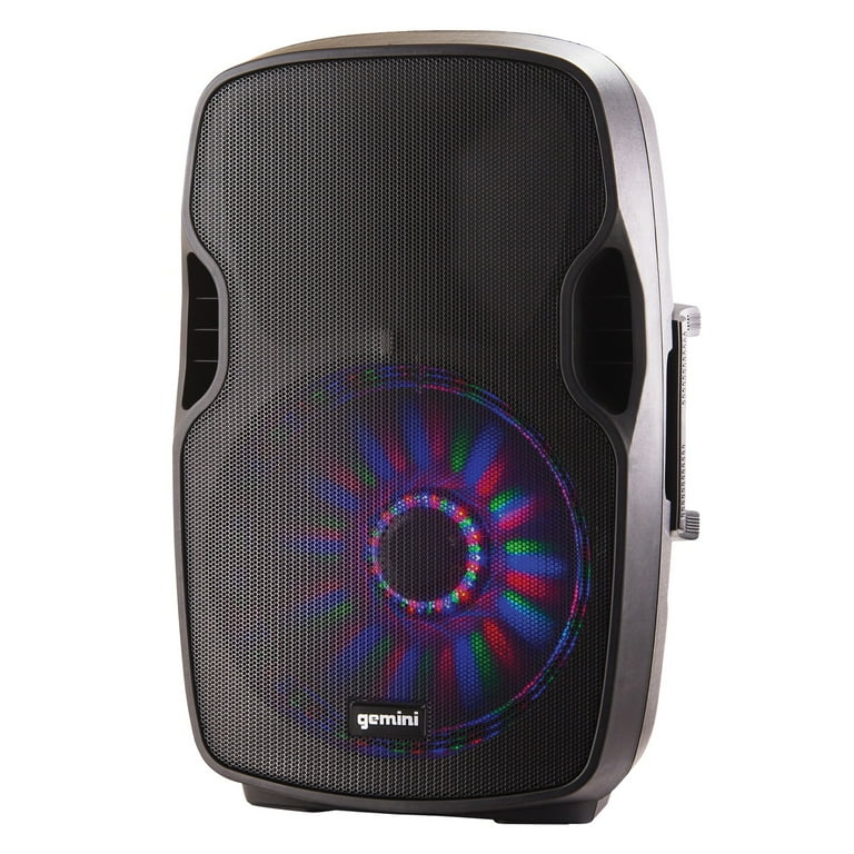 Gemini AS-15BLU-LT Multi-LED Bluetooth Loudspeaker - Walmart.com