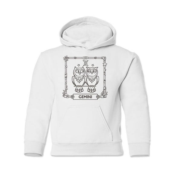 Gemini Animal Hoodie Juniors -Image by Shutterstock,  Medium