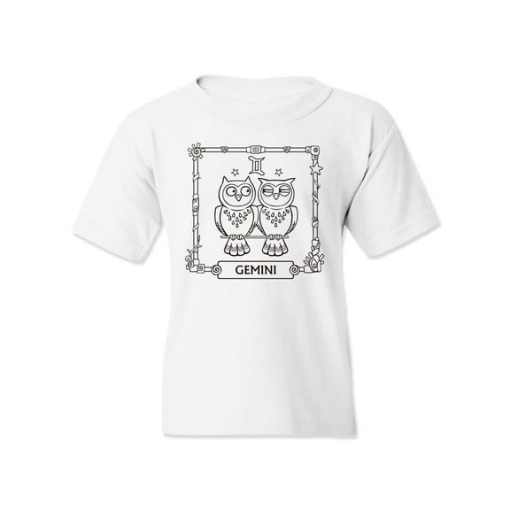 Gemini Animal T-Shirt Juniors -Image by Shutterstock,  x-Small