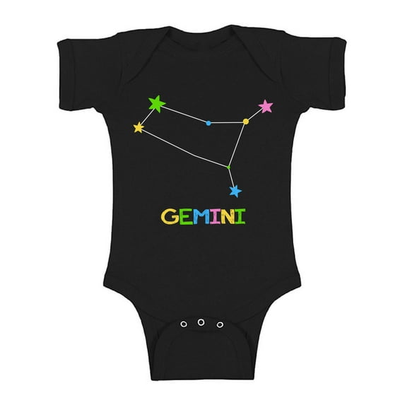Gemini Baby Girl Baby Boy Clothes - Zodiac Sign Outfit - Birthday Gifts NB 6M 12M 18M 24M