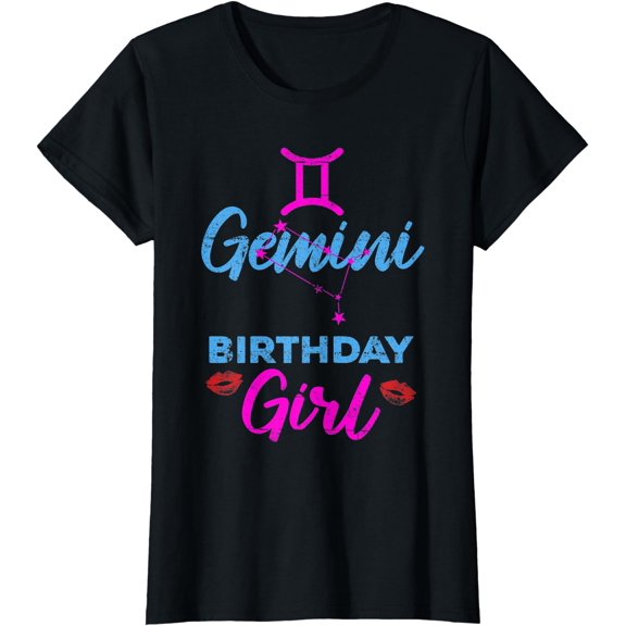 Gemini Birthday Girl Zodiac S-5XL T-Shirt