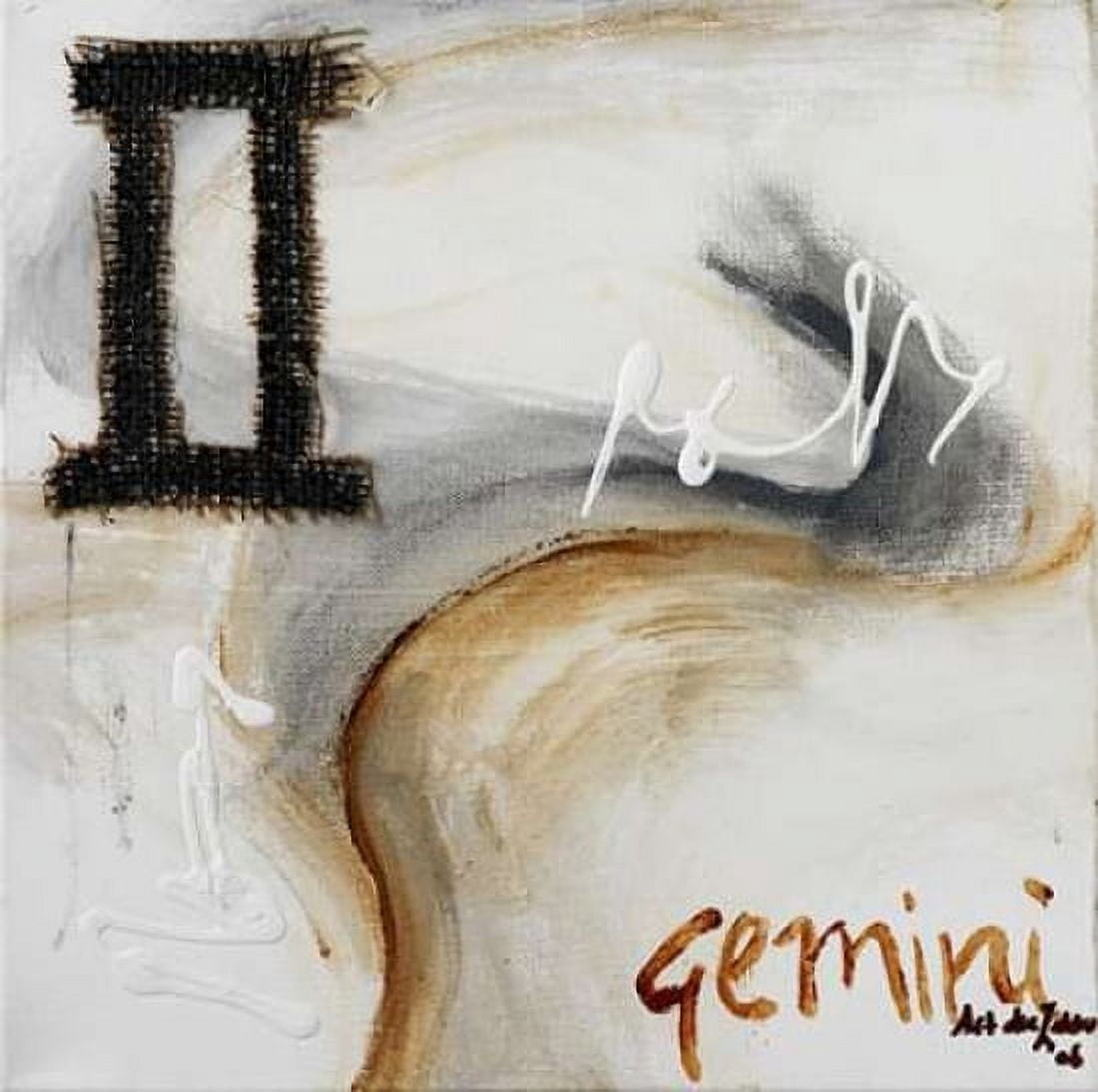 Gemini Canvas Art - Art die Zakko (24 x 24)