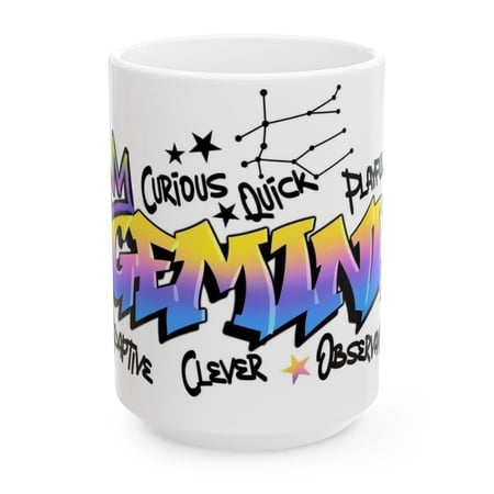 Gemini Ceramic Mug, (11oz, 15oz)