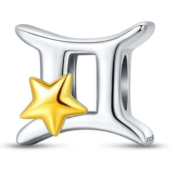 Gemini Charm, Compatible with Most Bracelet, Charm for Bracelet
