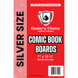Gemini Comic Dealer's Choice Comic Book Boards, Magazine Boards for Comic  Book