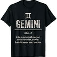 thumbnail image 1 of Gemini Definition Apparel For Men Women Funny Zodiac Gift T-Shirt, 1 of 3