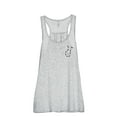 thumbnail image 1 of Gemini GEM Constellation Astrology Women's Fashion Sleeveless Flowy Racerback Workout Yoga Tank Top Sport Grey 2X-Large, 1 of 3