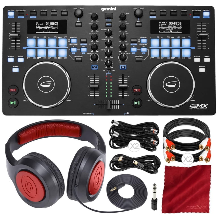 Gemini GMX Series Professional Audio DJ Media Controller System w