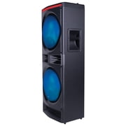 Gemini GPK Series Portable Bluetooth Home Karaoke Speaker System with LED Lights, TWS, Microphone, and Remote, GPK-1200