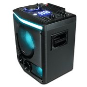 Gemini GPK-800 Big DJ LED Karaoke Party Bluetooth Speakers with Lights Subwoofer