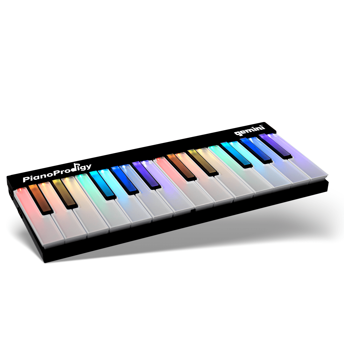 Free Shipping! Gemini Sound PianoProdigy: 24-Key Light-Up Wireless MIDI ...