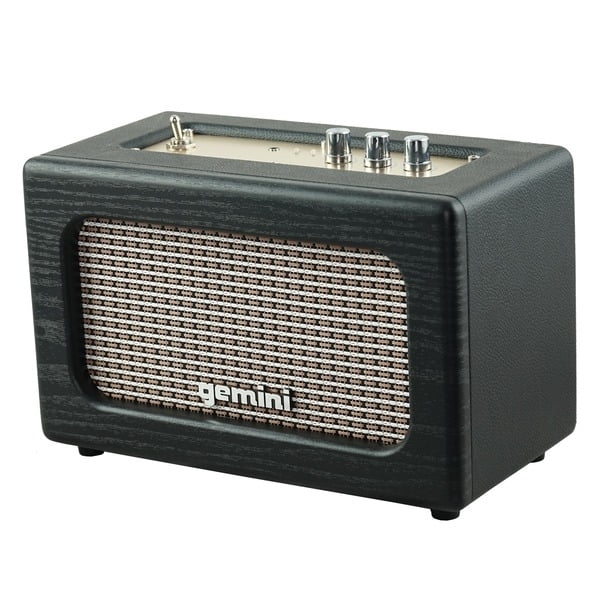 Gemini GTR-100 30W Portable Bluetooth Speaker&#44; Black