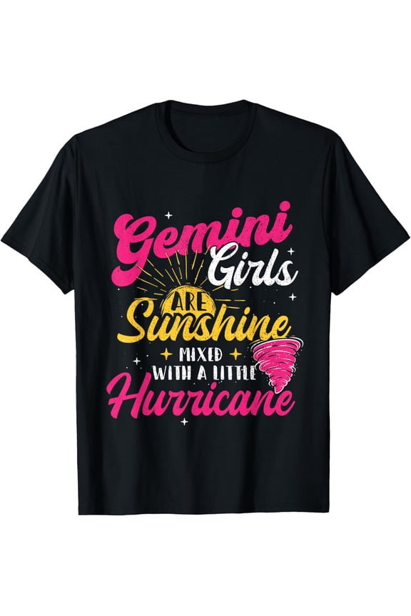 Gemini Girls - Zodiac Sign Horoscope Astrology Lover T-Shirt