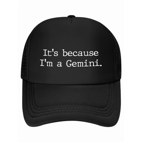 Gemini Horoscope Gifts Women Girls Men Zodiac Sign Astrology Baseball Cap