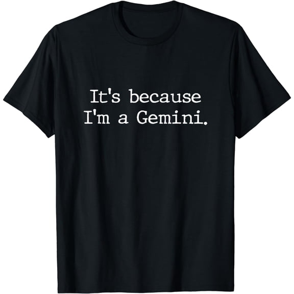 Gemini Horoscope Gifts Women Girls Men Zodiac Sign Astrology T-Shirt
