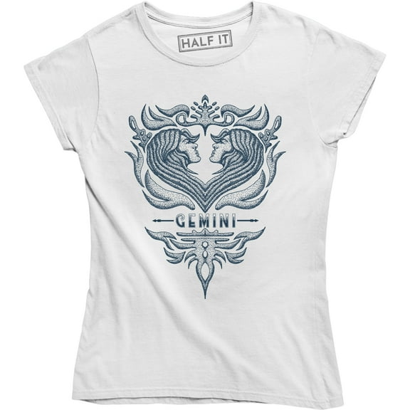 Gemini Horoscope Zodiac Ladies Astrology Birthday Gift Ideas Womens Tee Shirt