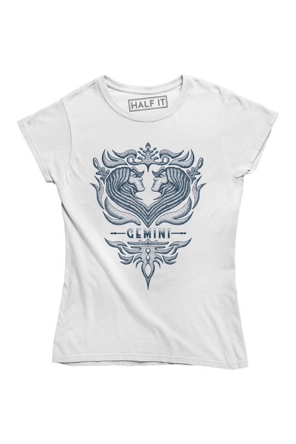 Gemini Horoscope Zodiac Ladies Astrology Birthday Gift Ideas Womens Tee Shirt