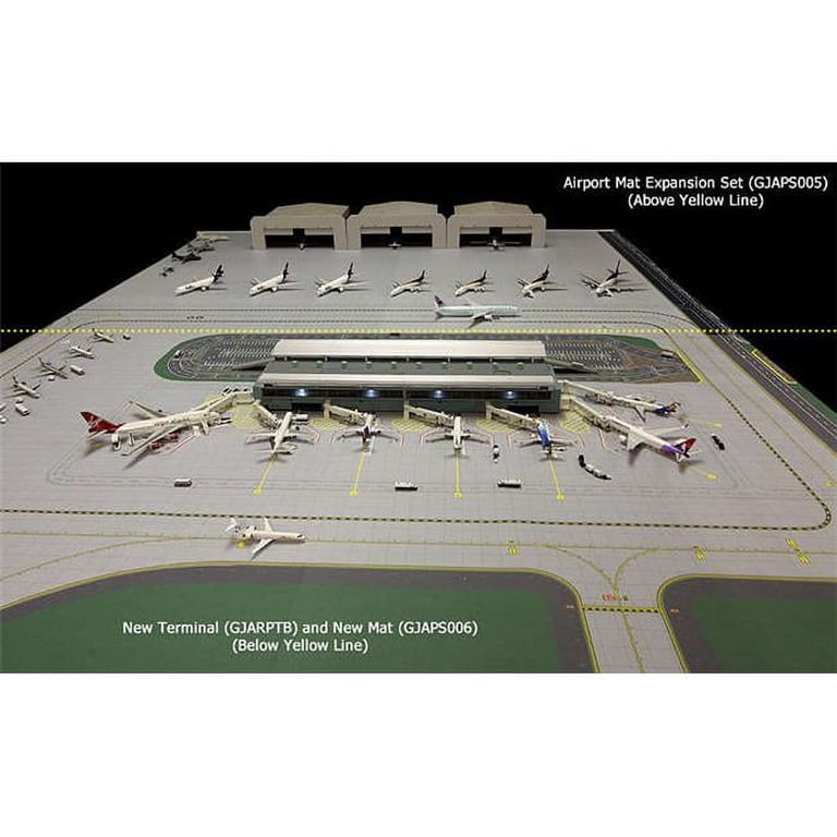 Gemini Jets 1-400 Airport Mat Set 2 Piece for New Gemini Terminal