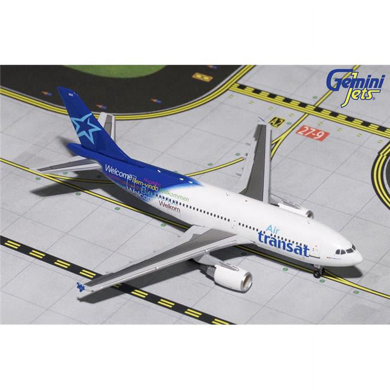 Gemini Jets 1-400 GJ1504 Air Transat Airbus A310-300 C-GLAT