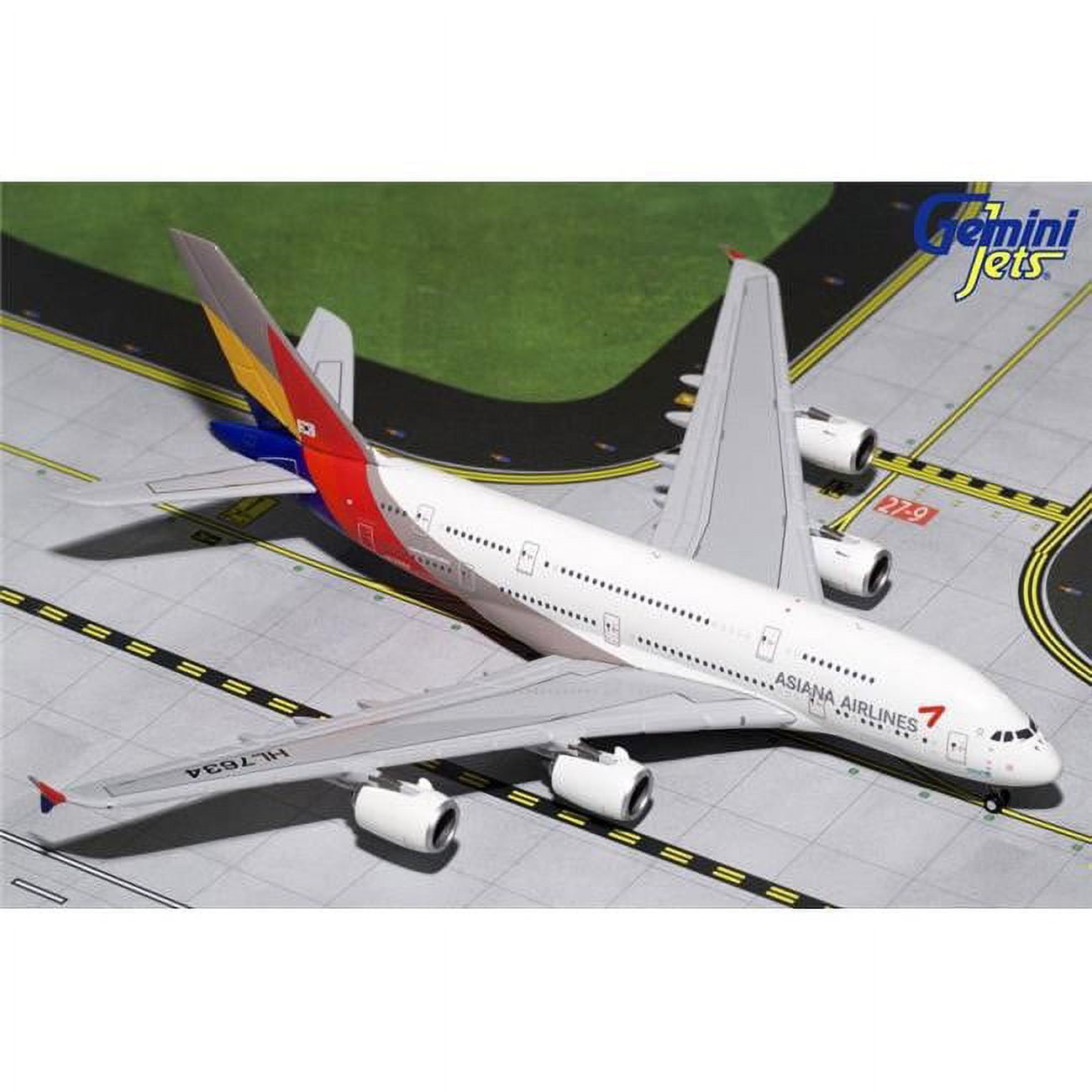 Gemini Jets 1-400 GJ1642 Asiana South Korea Airbus A380-800 1-400