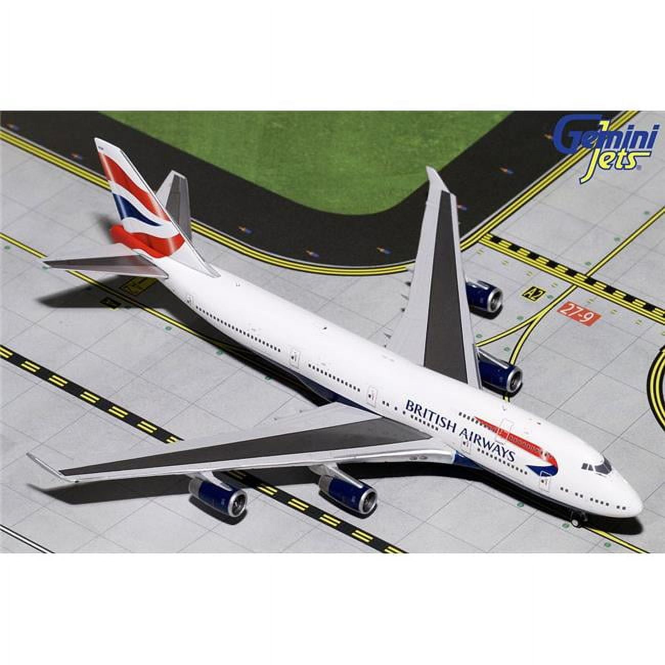 航空機・ヘリコプター Gemini 1/400 747-400 British Airways Amazon.com: GeminiJets GJBAW1858 1:400 British Airways