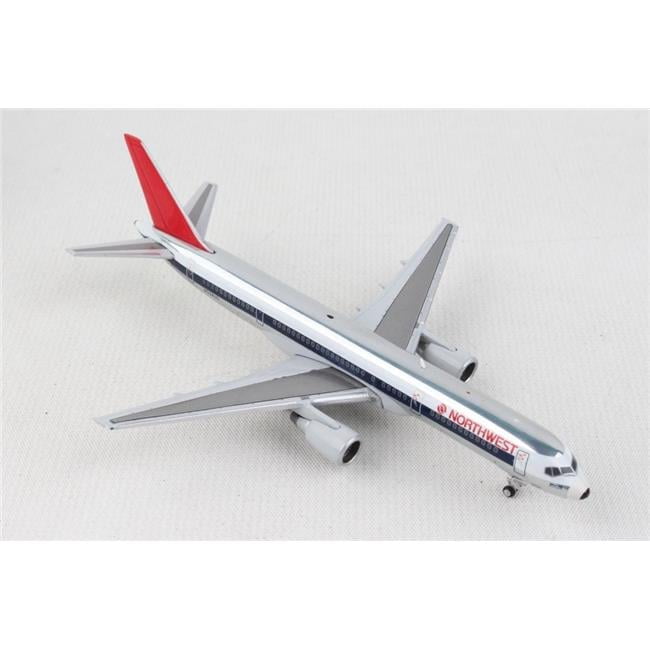 Gemini Jets GJ1980 1-400 Scale No.N534US Reg Northwest 757-200 1980s Livery Model Airplane