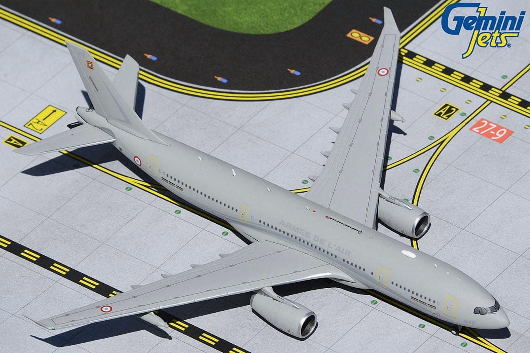 Airbus A330 MRTT Tanker Aircraft "Armee de l'Air - French Air Force" Gray Gemini Macs 1/400 Diecast Model Airplane by GeminiJets
