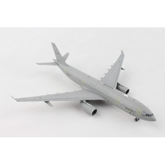 Airbus A330 MRTT Tanker Aircraft "Royal Air Force" Gray "Gemini Macs" Series 1/400 Diecast Model Airplane by GeminiJets