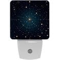 thumbnail image 1 of Gemini LED Square Night Light - Small and Bright Square-shaped LED Night Light for Bedroom, Bathroom, and Hallway - Compact Plug-in Nightlight with Auto on/Off Sensor, 1 of 6