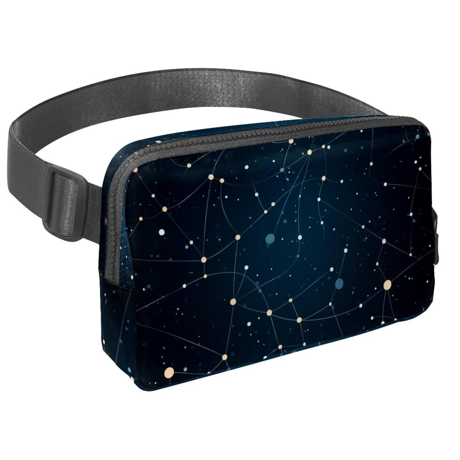 Gemini Lightweight Fanny Pack Waist Bag Cross Body Bag with Extension Strap Unisex