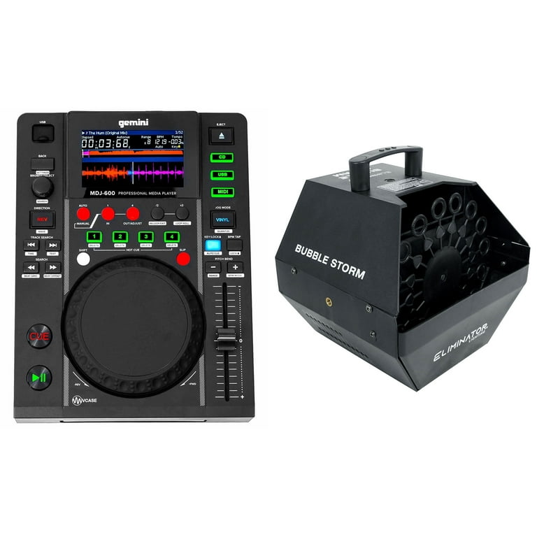 GEMINI MDJ-600 プロフェッショナルメディアプレーヤー Gemini Sound MDJ-600: Professional CD & USB DJ Media Player