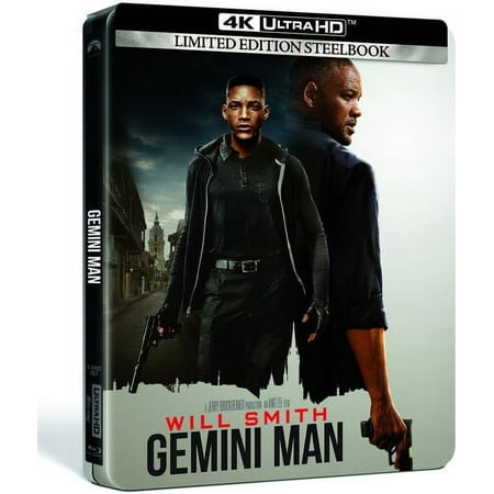 Gemini Man (Steelbook) (4K Ultra HD + Blu-ray) (Steelbook) (Walmart Exclusive)