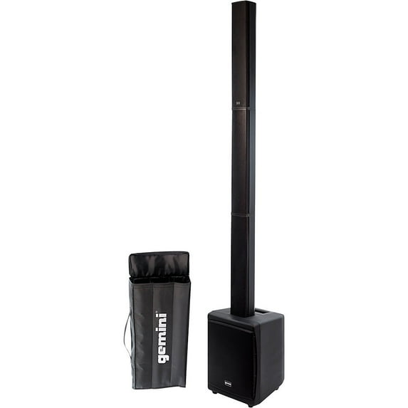 Gemini PA-300BT-ToGo MKII Portable Column Array With Battery Power and Carry Bag