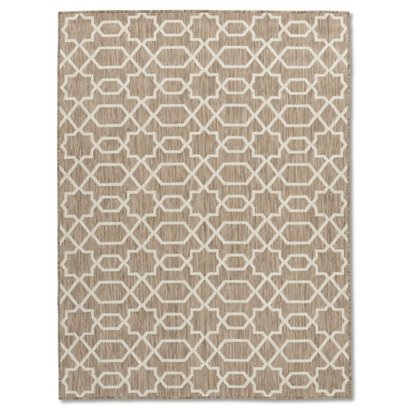 Gemini Reversible Quick Dry Indoor Outdoor Rug, 39" x 60"